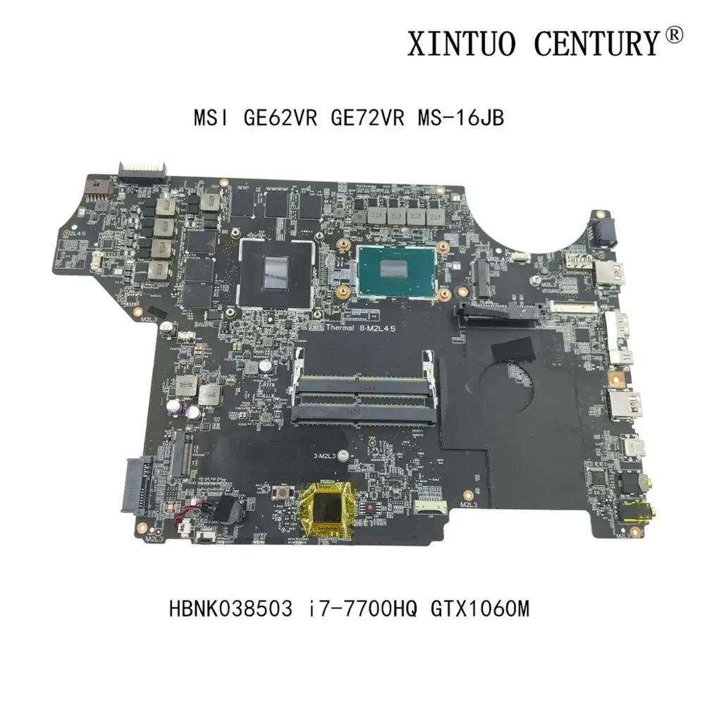 HBNK038503 MSI GE62VR GE72VR MS-16JB MS-16JB1 VER 1.0 Ʈ   CPU i7-7700HQ GPU GTX1060M 100% ׽Ʈ